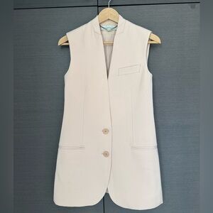 Stella McCartney Blush Pink Sleeveless Vest Gillet - 100% Wool